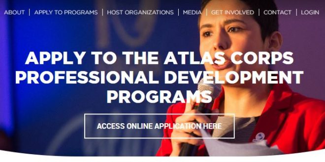 Atlas Corps Professional Development Programs in USA 2022-min