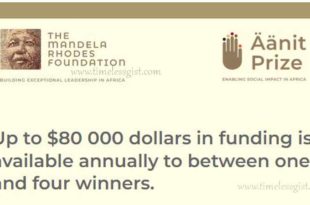 Mandela Rhodes Foundation (MRF) Äänit Prize 2022