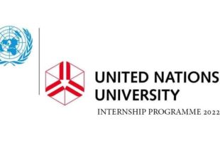 United Nations University Internship Programme 2022