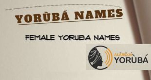 female yoruba names