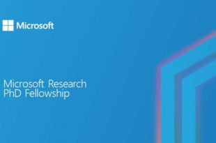 Microsoft research PhD fellowship