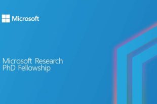 Microsoft research PhD fellowship