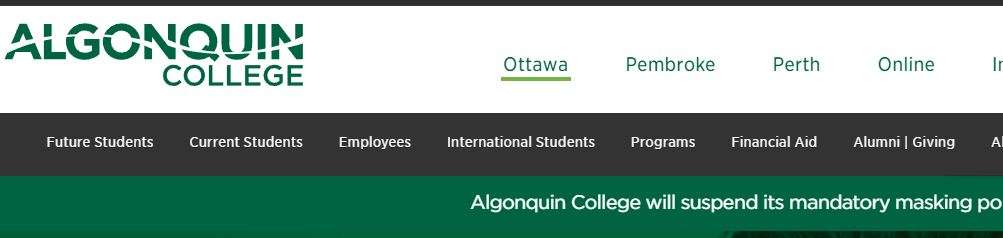 Algonquin College in Canada