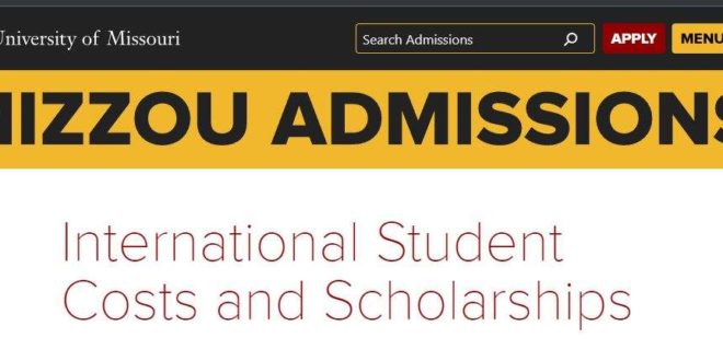 University of Missouri International Students Scholarships