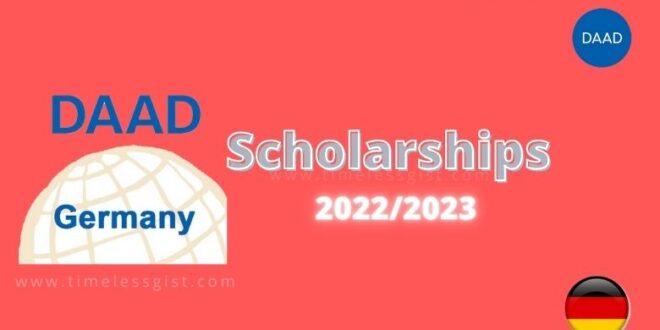 DAAD Scholarships 2022/2023