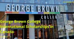 George Brown College International Scholarships in Canada