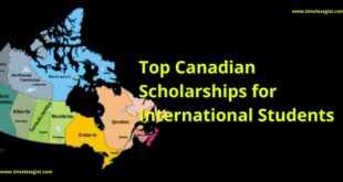 Top Canadian Scholarships for International Students