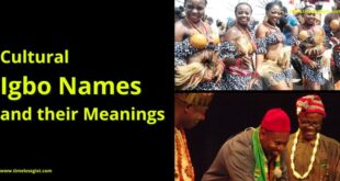 cultural igbo names