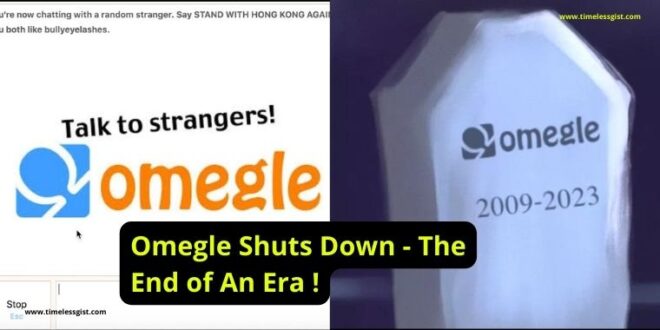 Omegle Shuts Down
