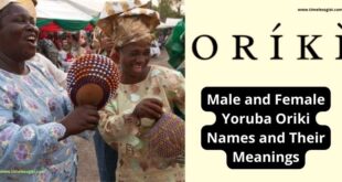 Yoruba Oriki names