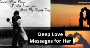 deep love messages for her