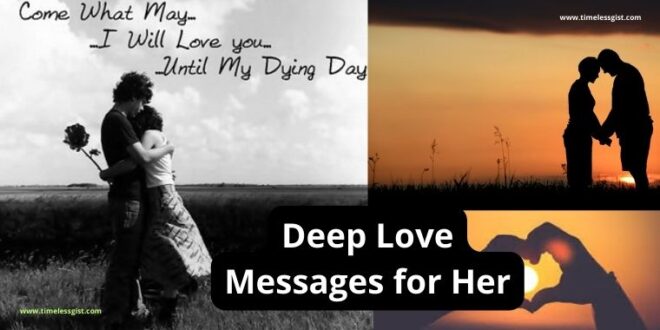 deep love messages for her